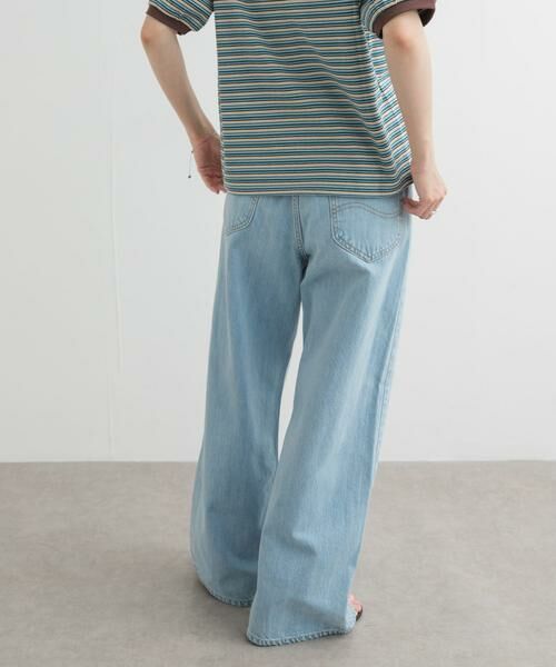 URBAN RESEARCH DOORS / アーバンリサーチ ドアーズ デニムパンツ | 『別注』Lee×DOORS ワイドストレートパンツ | 詳細8