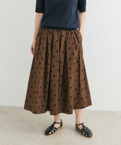 URBAN RESEARCH DOORS / アーバンリサーチ ドアーズ スカート | Le GLAZIK　TUCK GATHERED SKIRT | 詳細7
