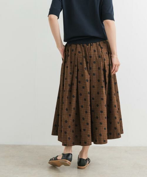 URBAN RESEARCH DOORS / アーバンリサーチ ドアーズ スカート | Le GLAZIK　TUCK GATHERED SKIRT | 詳細8