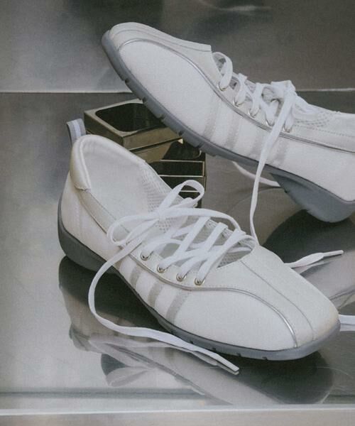 URBAN RESEARCH DOORS/アーバンリサーチ ドアーズ BLISS LACE UP SNEAKERS ホワイト系その他 24