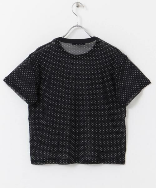 URBAN RESEARCH DOORS / アーバンリサーチ ドアーズ Tシャツ | mizuiro ind　mesh dot crew-neck T-shirts | 詳細2