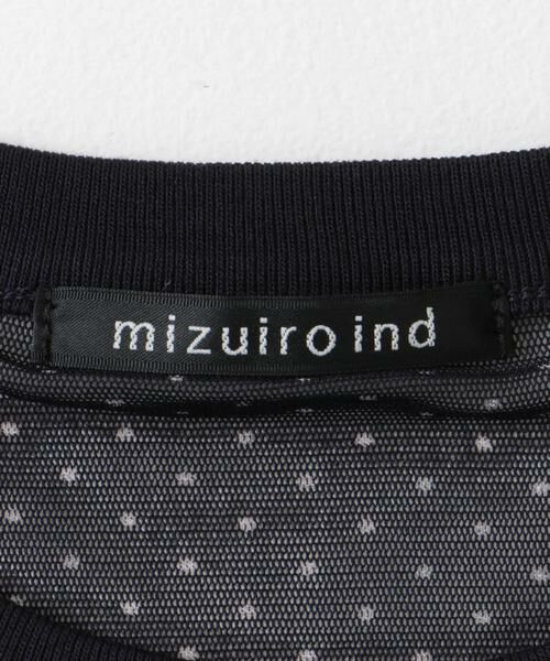 URBAN RESEARCH DOORS / アーバンリサーチ ドアーズ Tシャツ | mizuiro ind　mesh dot crew-neck T-shirts | 詳細4