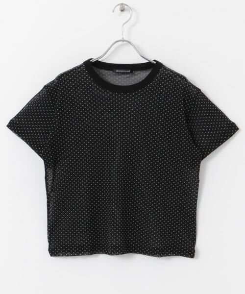 URBAN RESEARCH DOORS / アーバンリサーチ ドアーズ Tシャツ | mizuiro ind　mesh dot crew-neck T-shirts | 詳細6