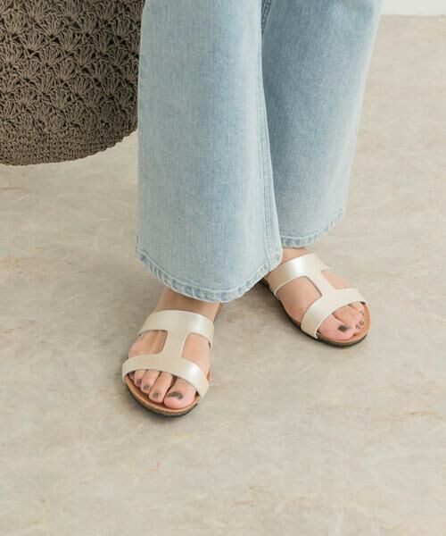 URBAN RESEARCH DOORS / アーバンリサーチ ドアーズ サンダル | 『別注』PLAKTON×DOORS　フラットサンダル | 詳細1