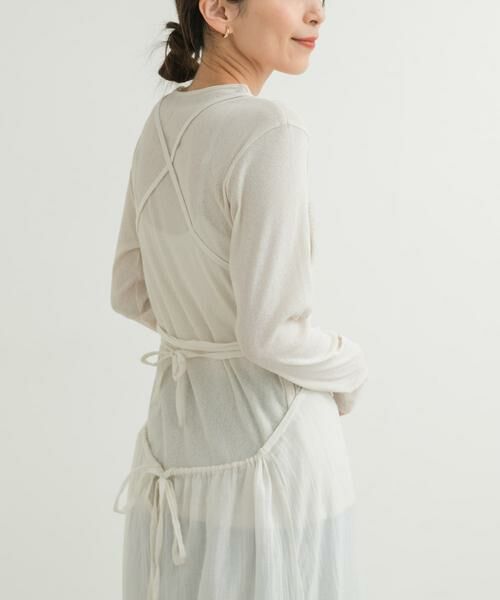 URBAN RESEARCH DOORS / アーバンリサーチ ドアーズ ワンピース | 『別注』olu’ment×DOORS　コットンモス刺繍ワンピース | 詳細2