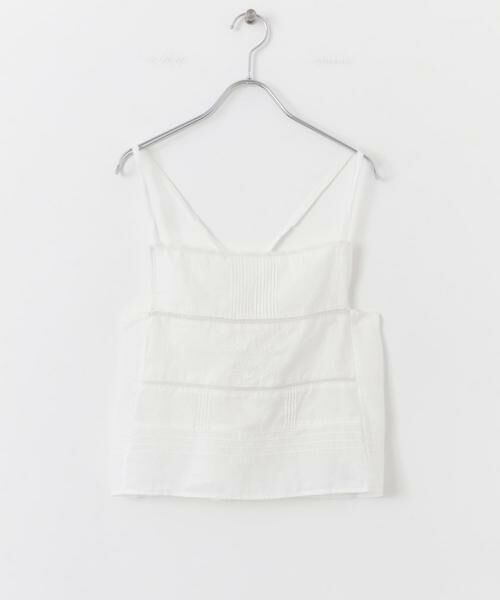 URBAN RESEARCH DOORS / アーバンリサーチ ドアーズ キャミソール・チューブトップ | 『別注』olu’ment×DOORS　コットンモス刺繍キャミソール | 詳細14