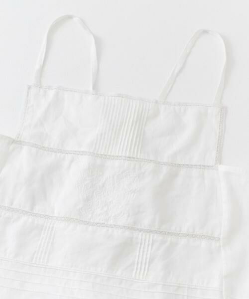 URBAN RESEARCH DOORS / アーバンリサーチ ドアーズ キャミソール・チューブトップ | 『別注』olu’ment×DOORS　コットンモス刺繍キャミソール | 詳細15