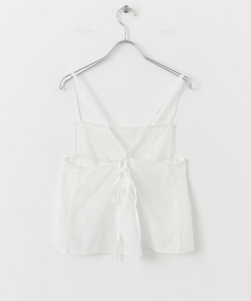 URBAN RESEARCH DOORS / アーバンリサーチ ドアーズ キャミソール・チューブトップ | 『別注』olu’ment×DOORS　コットンモス刺繍キャミソール | 詳細16