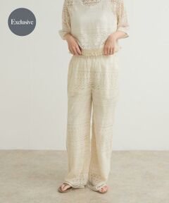 URBAN RESEARCH DOORS / アーバンリサーチ ドアーズ その他パンツ | 『別注』olu’ment×DOORS　かぎ編みレースパンツ