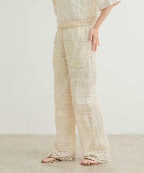 URBAN RESEARCH DOORS / アーバンリサーチ ドアーズ その他パンツ | 『別注』olu’ment×DOORS　かぎ編みレースパンツ | 詳細1