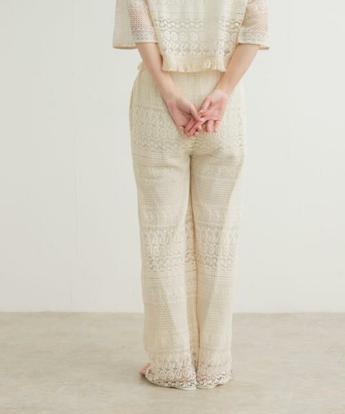 URBAN RESEARCH DOORS / アーバンリサーチ ドアーズ その他パンツ | 『別注』olu’ment×DOORS　かぎ編みレースパンツ | 詳細2