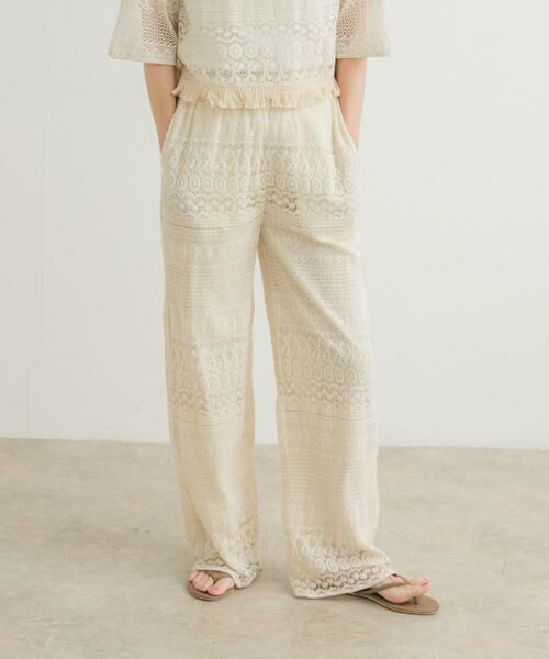 URBAN RESEARCH DOORS / アーバンリサーチ ドアーズ その他パンツ | 『別注』olu’ment×DOORS　かぎ編みレースパンツ | 詳細6