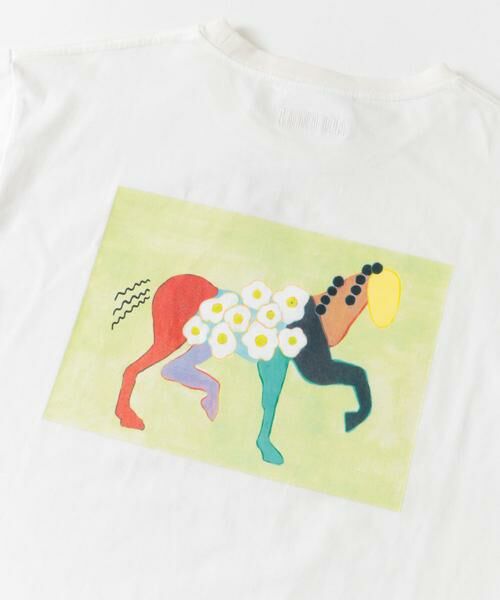 URBAN RESEARCH DOORS / アーバンリサーチ ドアーズ Tシャツ | 『別注』Common Noun×DOORS　HORSE Kana Akiyama T-shirts | 詳細13