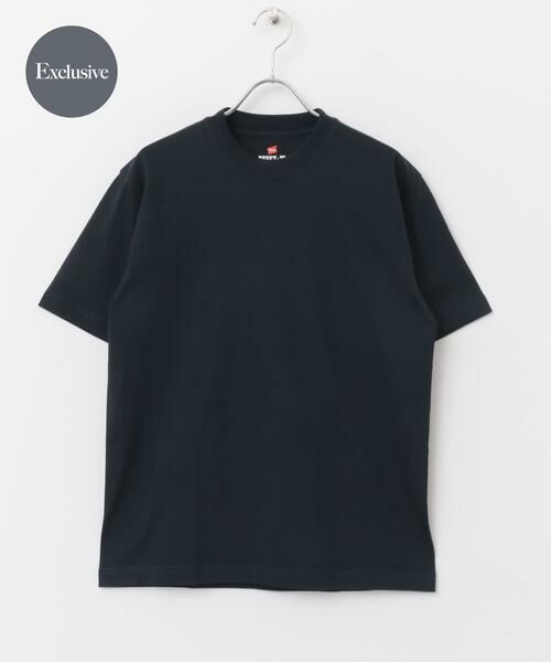 URBAN RESEARCH DOORS/アーバンリサーチ ドアーズ 『別注』Hanes×DOORS BEEFY-T DOORS FIT Short-Sleeve ネイビー S URBAN RESEARCH DOORS/アーバンリサーチ ドアーズ 『別注』Hanes×DOORS BEEFY-T DOORS FIT Short-Sleeve ネイビー S