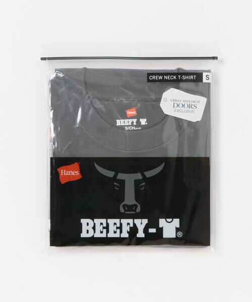 URBAN RESEARCH DOORS / アーバンリサーチ ドアーズ Tシャツ | 『別注』Hanes×DOORS　BEEFY-T DOORS FIT Short-Sleeve | 詳細17