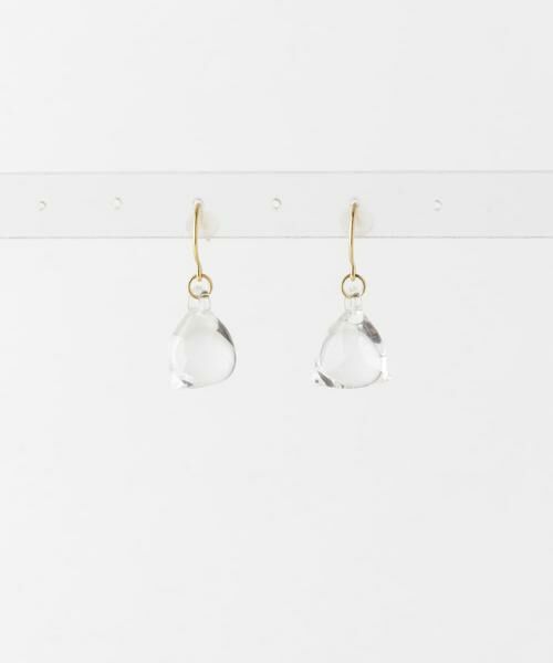 URBAN RESEARCH DOORS / アーバンリサーチ ドアーズ ピアス・イヤリング | 『別注』HARIO Lampwork Factory×DOORS　テトラピアス | 詳細2