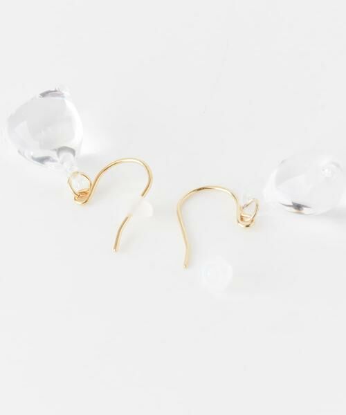 URBAN RESEARCH DOORS / アーバンリサーチ ドアーズ ピアス・イヤリング | 『別注』HARIO Lampwork Factory×DOORS　テトラピアス | 詳細4