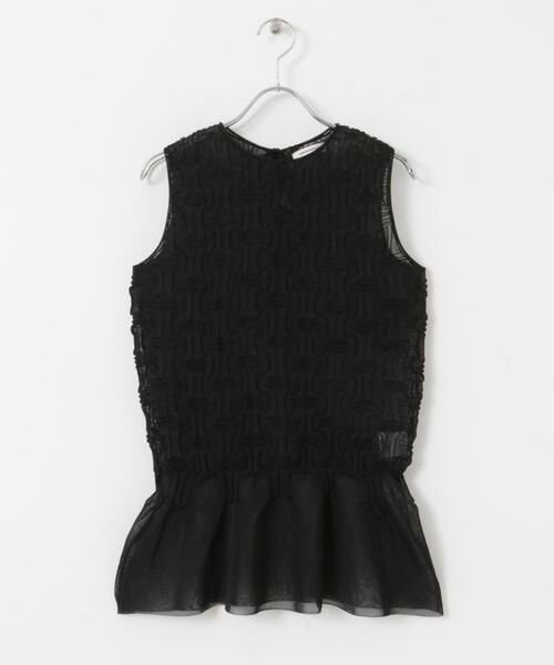 URBAN RESEARCH DOORS / アーバンリサーチ ドアーズ タンクトップ | OPEN SESAME CLUB　sheerlattice tops | 詳細7