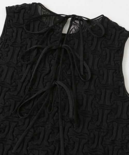 URBAN RESEARCH DOORS / アーバンリサーチ ドアーズ タンクトップ | OPEN SESAME CLUB　sheerlattice tops | 詳細8