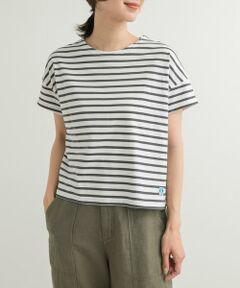 URBAN RESEARCH DOORS / アーバンリサーチ ドアーズ Tシャツ | ORCIVAL　BOAT NECK SHORT-SLEEVE PULLOVER