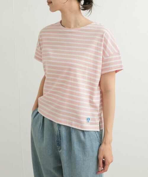 URBAN RESEARCH DOORS / アーバンリサーチ ドアーズ Tシャツ | ORCIVAL　BOAT NECK SHORT-SLEEVE PULLOVER | 詳細1