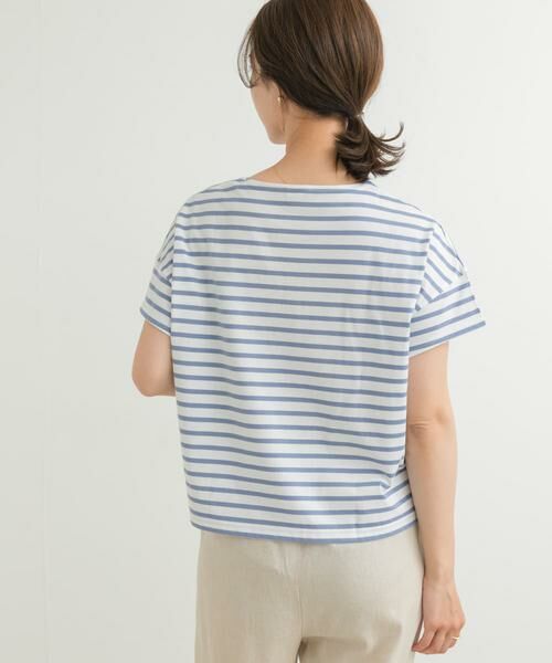 URBAN RESEARCH DOORS / アーバンリサーチ ドアーズ Tシャツ | ORCIVAL　BOAT NECK SHORT-SLEEVE PULLOVER | 詳細8