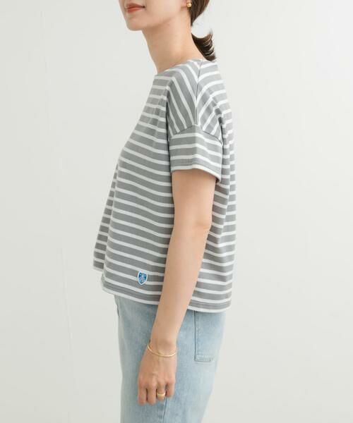 URBAN RESEARCH DOORS / アーバンリサーチ ドアーズ Tシャツ | ORCIVAL　BOAT NECK SHORT-SLEEVE PULLOVER | 詳細11