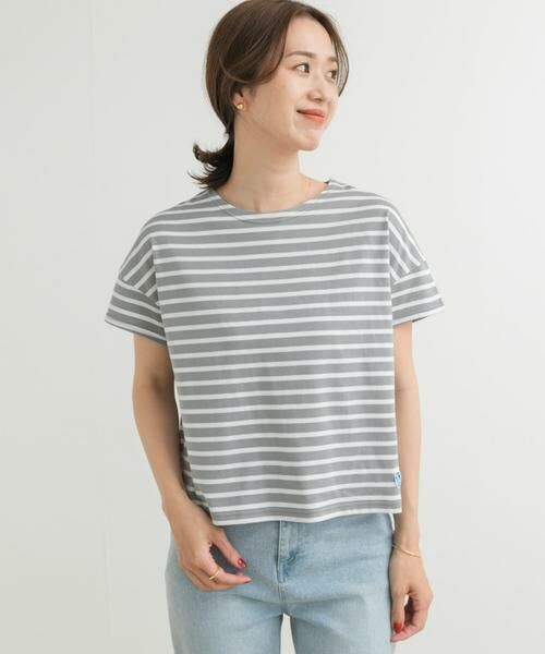 URBAN RESEARCH DOORS / アーバンリサーチ ドアーズ Tシャツ | ORCIVAL　BOAT NECK SHORT-SLEEVE PULLOVER | 詳細12
