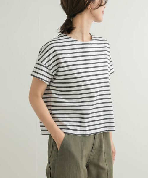 URBAN RESEARCH DOORS / アーバンリサーチ ドアーズ Tシャツ | ORCIVAL　BOAT NECK SHORT-SLEEVE PULLOVER | 詳細15