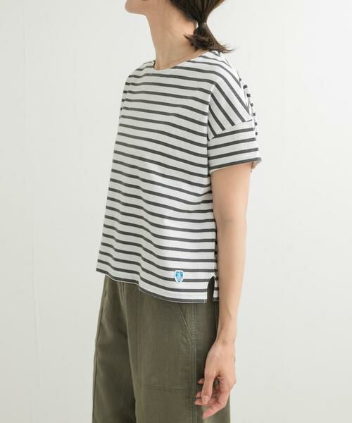 URBAN RESEARCH DOORS / アーバンリサーチ ドアーズ Tシャツ | ORCIVAL　BOAT NECK SHORT-SLEEVE PULLOVER | 詳細17