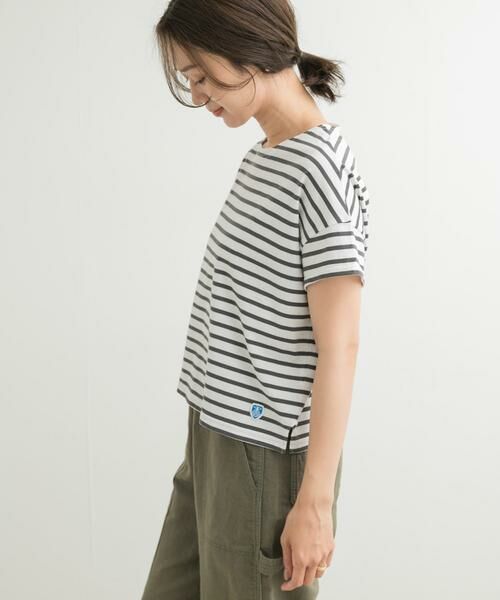 URBAN RESEARCH DOORS / アーバンリサーチ ドアーズ Tシャツ | ORCIVAL　BOAT NECK SHORT-SLEEVE PULLOVER | 詳細18