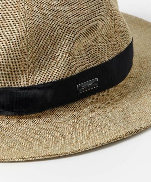URBAN RESEARCH DOORS / アーバンリサーチ ドアーズ ハット | ORCIVAL　6PANEL NATURAL HAT | 詳細12