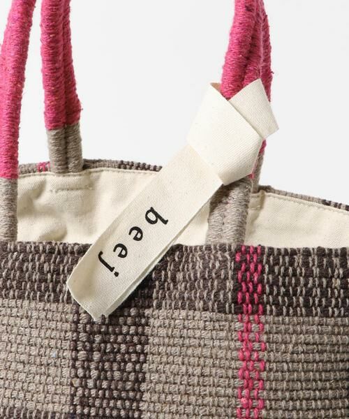 URBAN RESEARCH DOORS / アーバンリサーチ ドアーズ トートバッグ | beej　recycle c woven totebag | 詳細9