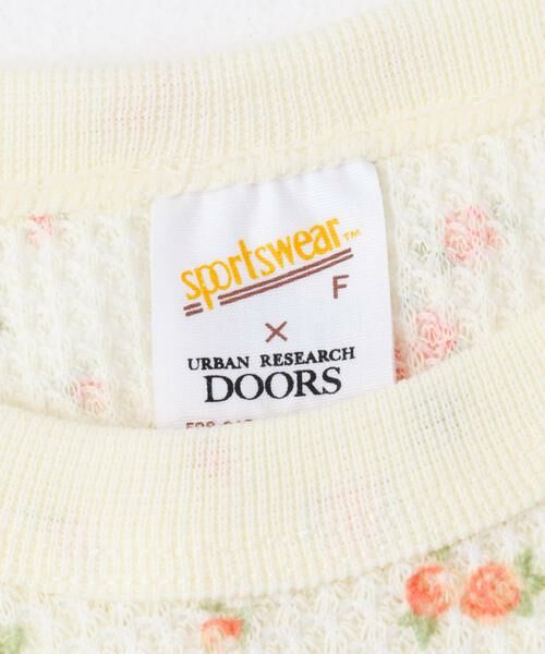 URBAN RESEARCH DOORS / アーバンリサーチ ドアーズ Tシャツ | 『別注』Sports Wear×DOORS　ワッフルフレンチスリーブTシャツ | 詳細7