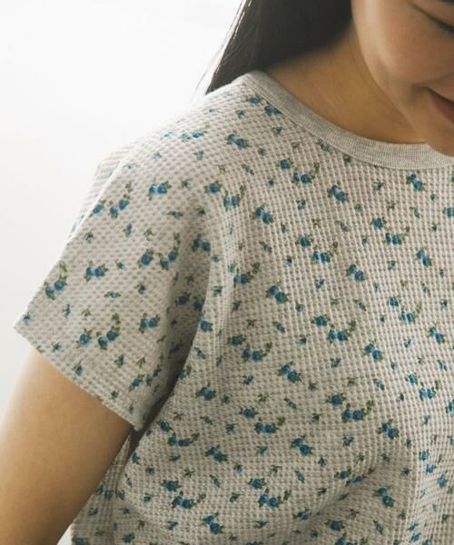 URBAN RESEARCH DOORS / アーバンリサーチ ドアーズ Tシャツ | 『別注』Sports Wear×DOORS　ワッフルフレンチスリーブTシャツ | 詳細12