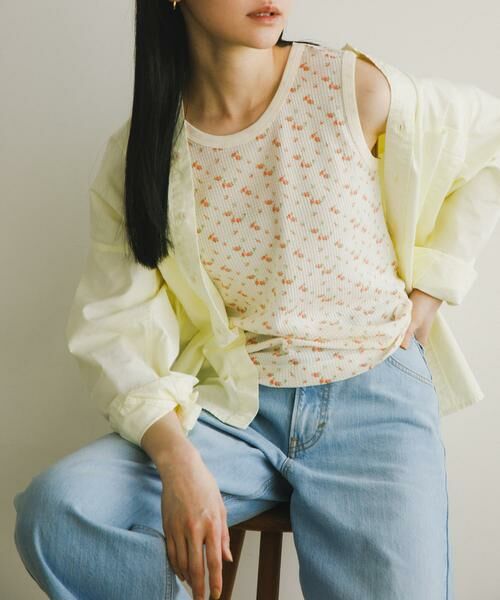 URBAN RESEARCH DOORS / アーバンリサーチ ドアーズ タンクトップ | 『別注』Sports Wear×DOORS　ワッフルタンクトップ | 詳細3