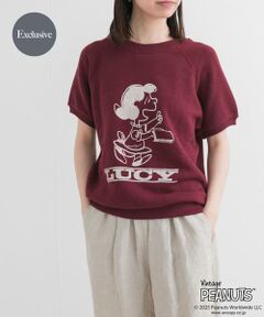 URBAN RESEARCH DOORS / アーバンリサーチ ドアーズ Tシャツ | 『別注』Sports Wear×DOORS　PEANUTS甘編みスウェットTシャツ