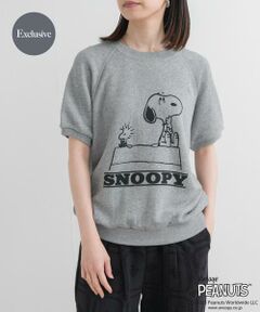 URBAN RESEARCH DOORS / アーバンリサーチ ドアーズ Tシャツ | 『別注』Sports Wear×DOORS　PEANUTS甘編みスウェットTシャツ