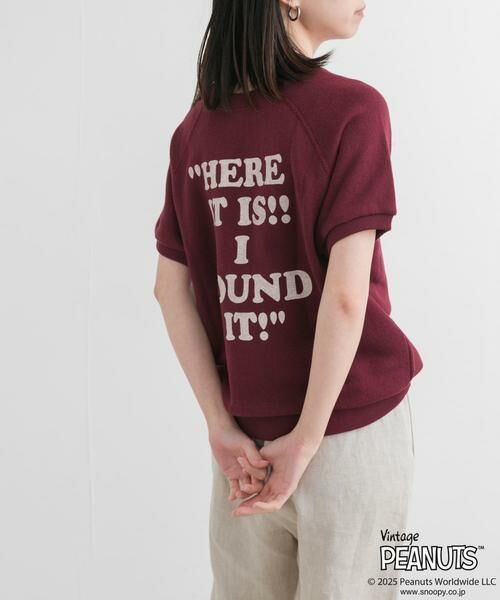 URBAN RESEARCH DOORS / アーバンリサーチ ドアーズ Tシャツ | 『別注』Sports Wear×DOORS　PEANUTS甘編みスウェットTシャツ | 詳細2