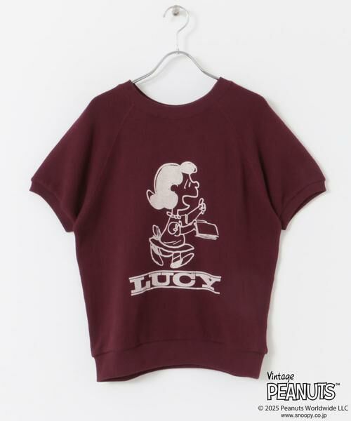 URBAN RESEARCH DOORS / アーバンリサーチ ドアーズ Tシャツ | 『別注』Sports Wear×DOORS　PEANUTS甘編みスウェットTシャツ | 詳細4