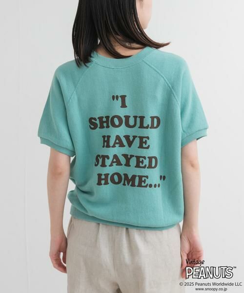 URBAN RESEARCH DOORS / アーバンリサーチ ドアーズ Tシャツ | 『別注』Sports Wear×DOORS　PEANUTS甘編みスウェットTシャツ | 詳細7