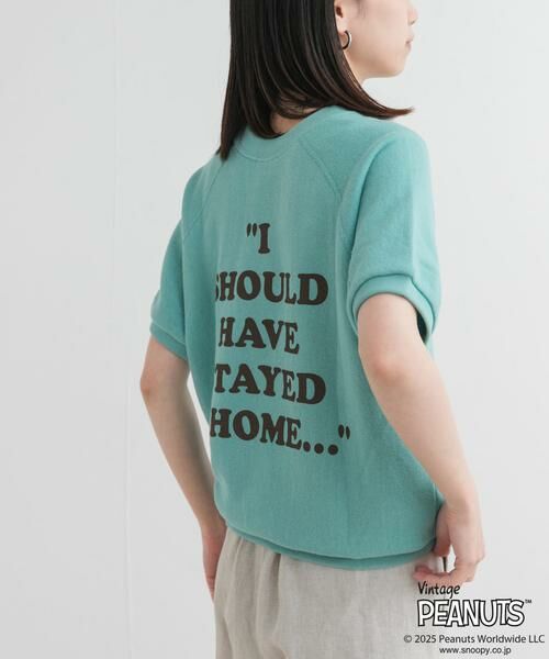 URBAN RESEARCH DOORS / アーバンリサーチ ドアーズ Tシャツ | 『別注』Sports Wear×DOORS　PEANUTS甘編みスウェットTシャツ | 詳細8