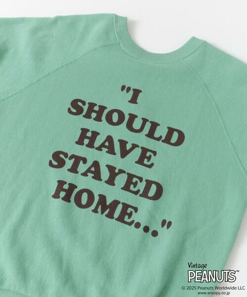 URBAN RESEARCH DOORS / アーバンリサーチ ドアーズ Tシャツ | 『別注』Sports Wear×DOORS　PEANUTS甘編みスウェットTシャツ | 詳細11