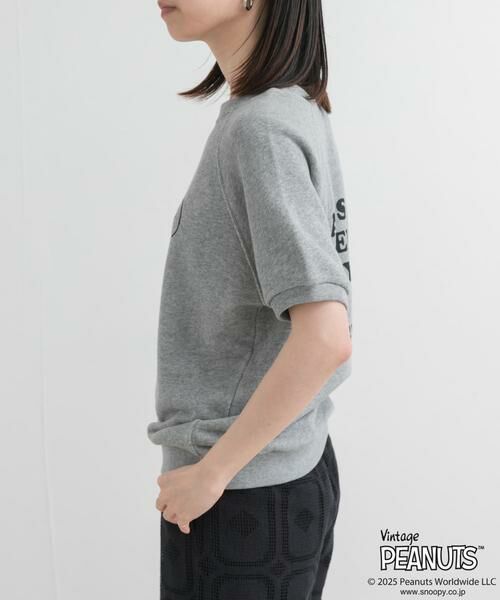URBAN RESEARCH DOORS / アーバンリサーチ ドアーズ Tシャツ | 『別注』Sports Wear×DOORS　PEANUTS甘編みスウェットTシャツ | 詳細13