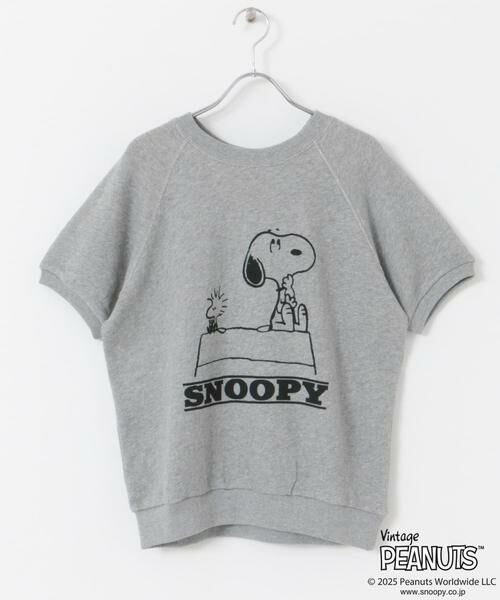 URBAN RESEARCH DOORS / アーバンリサーチ ドアーズ Tシャツ | 『別注』Sports Wear×DOORS　PEANUTS甘編みスウェットTシャツ | 詳細15