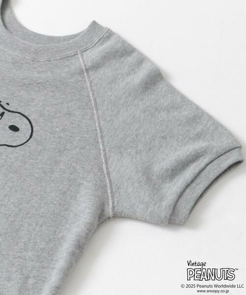 URBAN RESEARCH DOORS / アーバンリサーチ ドアーズ Tシャツ | 『別注』Sports Wear×DOORS　PEANUTS甘編みスウェットTシャツ | 詳細16