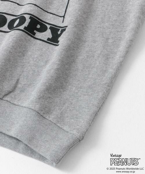 URBAN RESEARCH DOORS / アーバンリサーチ ドアーズ Tシャツ | 『別注』Sports Wear×DOORS　PEANUTS甘編みスウェットTシャツ | 詳細17