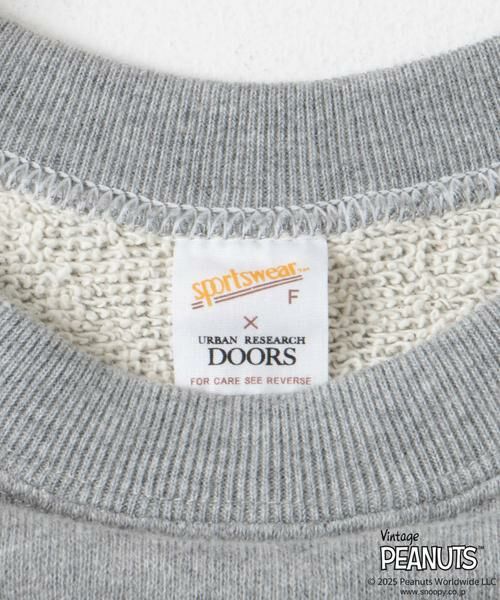 URBAN RESEARCH DOORS / アーバンリサーチ ドアーズ Tシャツ | 『別注』Sports Wear×DOORS　PEANUTS甘編みスウェットTシャツ | 詳細20