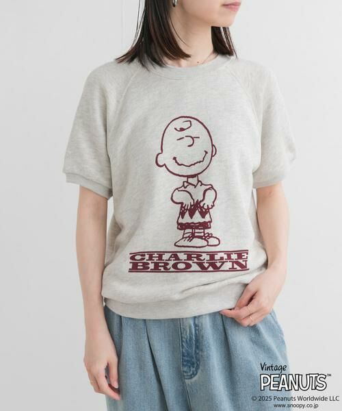 URBAN RESEARCH DOORS / アーバンリサーチ ドアーズ Tシャツ | 『別注』Sports Wear×DOORS　PEANUTS甘編みスウェットTシャツ | 詳細22