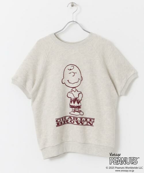 URBAN RESEARCH DOORS / アーバンリサーチ ドアーズ Tシャツ | 『別注』Sports Wear×DOORS　PEANUTS甘編みスウェットTシャツ | 詳細25